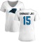 Women's Laviska Shenault Jr. Name & Number Slim Fit T-Shirt - White