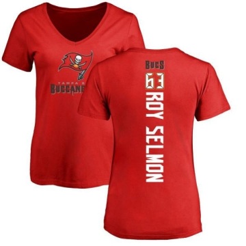 Women's Lee Roy Selmon Backer Slim Fit T-Shirt - Red