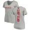 Women's Lee Roy Selmon Backer V-Neck T-Shirt - Ash