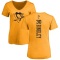Women's Les Binkley One Color Backer T-Shirt - Gold