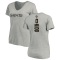 Women's Lewis Kidd Backer V-Neck T-Shirt - Ash