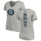 Women's Logan Gilbert Backer Slim Fit T-Shirt - Ash