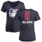Women's Logan Gillaspie Name and Number Banner Wave V-Neck T-Shirt - Navy