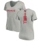 Women's Logan Hall Backer V-Neck T-Shirt - Ash