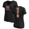 Women's Logan Wilson Backer Slim Fit T-Shirt - Black