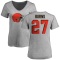Women's Lorenzo Burns Name & Number Slim Fit T-Shirt - Ash