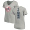 Women's Lou Gehrig Backer Slim Fit T-Shirt - Ash