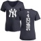 Women's Lou Gehrig Backer Slim Fit T-Shirt - Navy