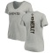 Women's Lou Hedley Backer V-Neck T-Shirt - Ash