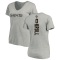 Women's Lucas Krull Backer V-Neck T-Shirt - Ash