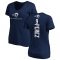Women's Luis Perez Backer Slim Fit T-Shirt - Navy