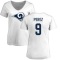 Women's Luis Perez Name & Number Slim Fit T-Shirt - White