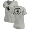 Women's Luke Appling RBI Slim Fit V-Neck T-Shirt - Heathered Gray