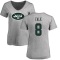 Women's Luke Falk Name & Number Slim Fit T-Shirt - Ash