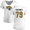 Women's Luke Fortner Name & Number Slim Fit T-Shirt - White
