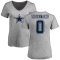 Women's Luke Schoonmaker Name & Number T-Shirt - Ash