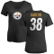 Women's Luq Barcoo Name & Number Slim Fit T-Shirt - Black