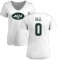 Women's Maalik Hall Name & Number Slim Fit T-Shirt - White