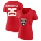 Women's Mackie Samoskevich 2023 Stanley Cup Final Name & Number V-Neck T-Shirt - Red