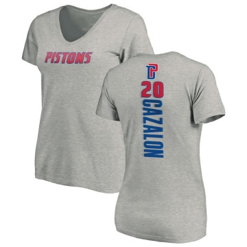 Women's Malcolm Cazalon Backer T-Shirt - Ash