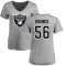 Women's Malcolm Koonce Name & Number Slim Fit T-Shirt - Ash