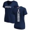 Women's Malik Cunningham Backer Slim Fit T-Shirt - Navy
