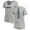 Women's Malik Davis Backer Slim Fit T-Shirt - Ash