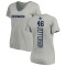 Women's Malik Jefferson Backer Slim Fit T-Shirt - Ash