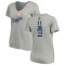 Women's Manny Mota Backer Slim Fit T-Shirt - Ash