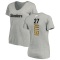 Women's Marcus Allen Backer V-Neck T-Shirt - Ash