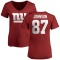 Women's Marcus Johnson Name & Number Slim Fit T-Shirt - Red