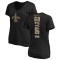 Women's Mark Evans II Backer Slim Fit T-Shirt - Black