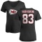 Women's Marquez Valdes-Scantling Name & Number Slim Fit T-Shirt - Black
