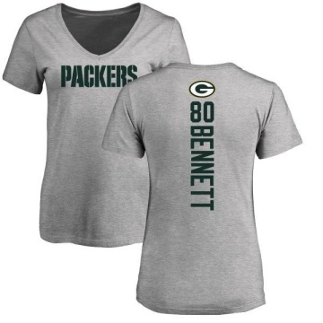 Women's Martellus Bennett Backer V-Neck T-Shirt - Ash