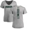 Women's Martellus Bennett Backer V-Neck T-Shirt - Ash