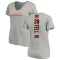 Women's Marvell Tell III Backer V-Neck T-Shirt - Ash