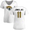 Women's Marvin Jones Jr. Name & Number Slim Fit T-Shirt - White