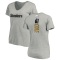 Women's Mason Cole Backer V-Neck T-Shirt - Ash