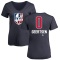 Women's Mason Geertsen Name and Number Banner Wave V-Neck T-Shirt - Navy