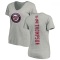 Women's Mason Thompson Backer Slim Fit T-Shirt - Ash