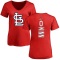 Women's Masyn Winn Backer Slim Fit T-Shirt - Red