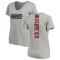 Women's Matt Breida Backer V-Neck T-Shirt - Ash