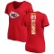 Women's Matt Bushman Backer Slim Fit T-Shirt - Red