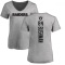 Women's Matt Bushman Backer V-Neck T-Shirt - Ash