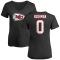 Women's Matt Bushman Name & Number Slim Fit T-Shirt - Black