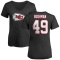 Women's Matt Bushman Name & Number Slim Fit T-Shirt - Black