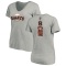 Women's Matt Cain Backer Slim Fit T-Shirt - Ash