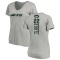 Women's Matt Forte Backer V-Neck T-Shirt - Ash