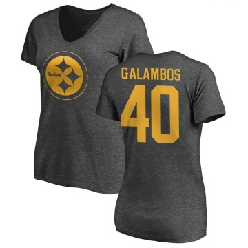Women's Matt Galambos One Color T-Shirt - Ash