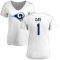 Women's Matt Gay Name & Number Slim Fit T-Shirt - White